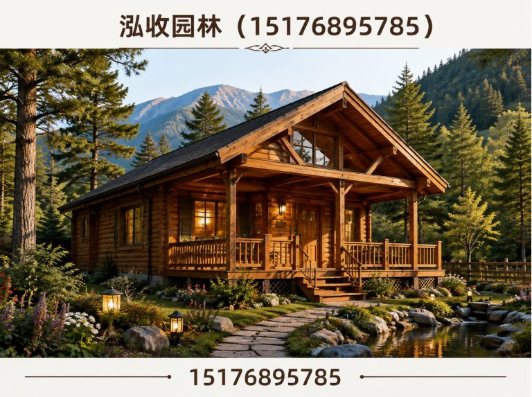 阿勒泰防腐木展示图